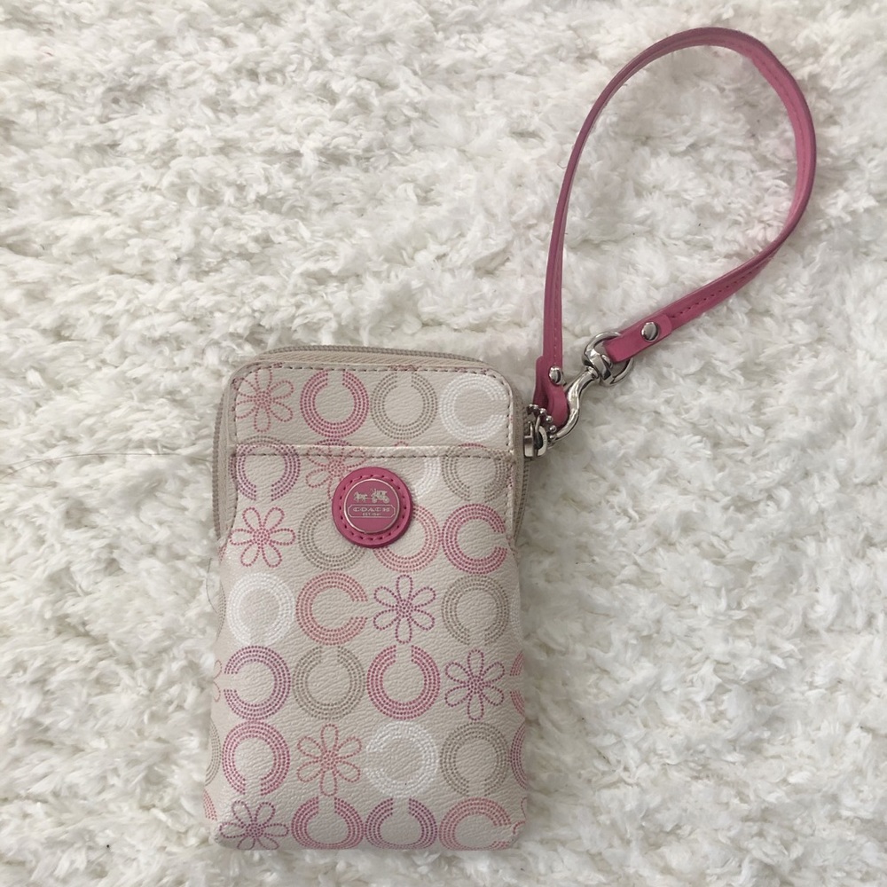 Coach wallet wristlet